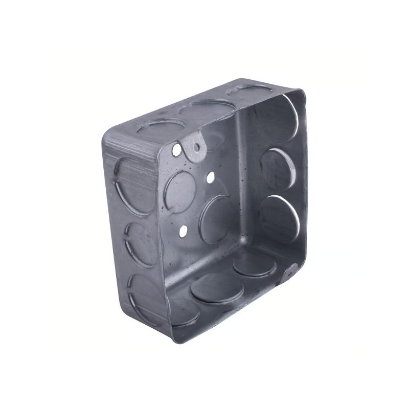 Caja cuadrada 3/4" galvanizada Caja cuadrada 3/4" galvanizada