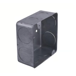 Caja cuadrada galvanizada ref 1 1/4"