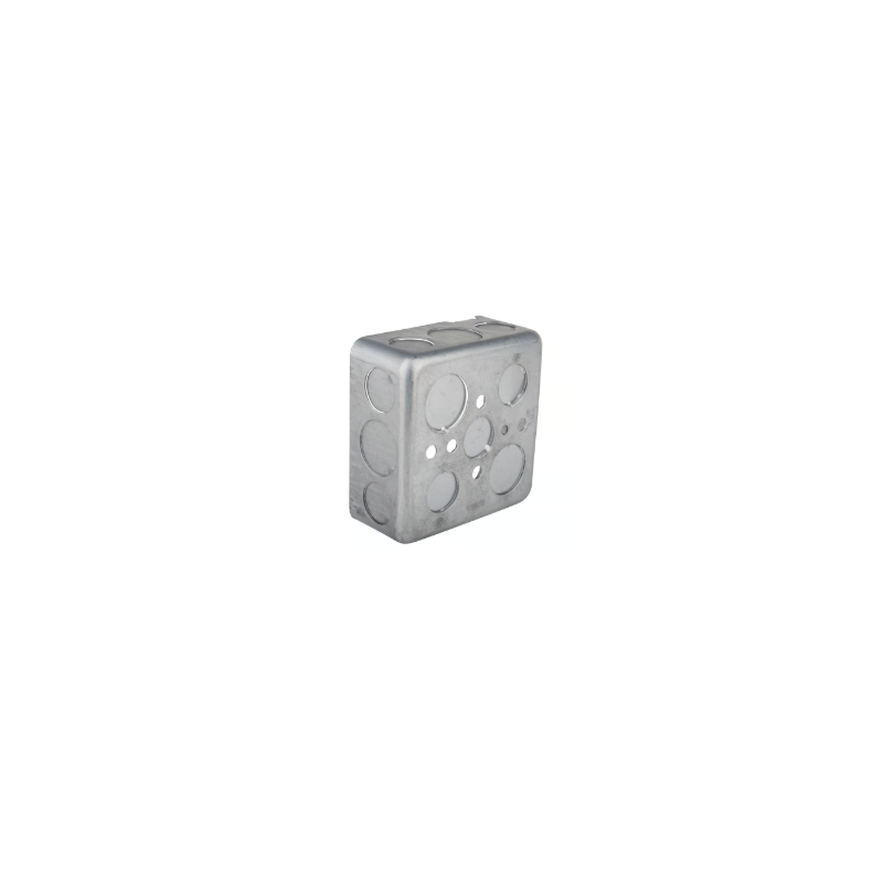 Caja Metálica Cuadrada Tipo Pesada 4X4 Pulgadas