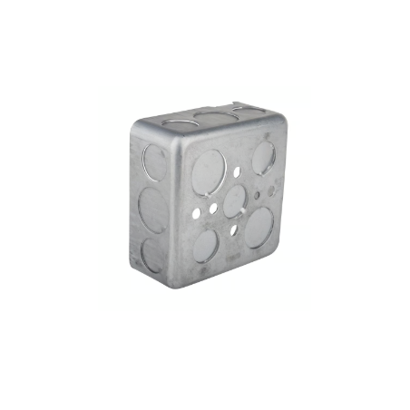 Caja Metálica Cuadrada Tipo Pesada 4X4 Pulgadas