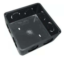 Caja multiducto elect. cuadrada. 4 x 4