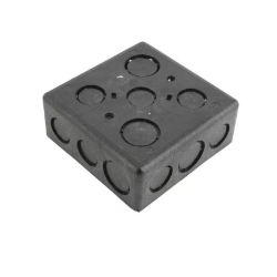 Caja multiducto elect. cuadrada. 4 x 4