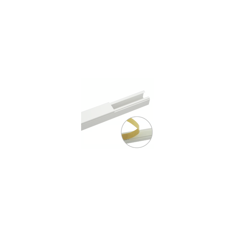 Canal TMK 0812 blanco 4 piezas c/cinta
