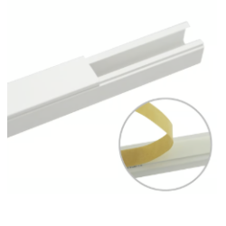 Canal TMK 0812 blanco 4 piezas c/cinta