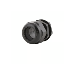 Conector glándula nylon negro cuerda 3/4"