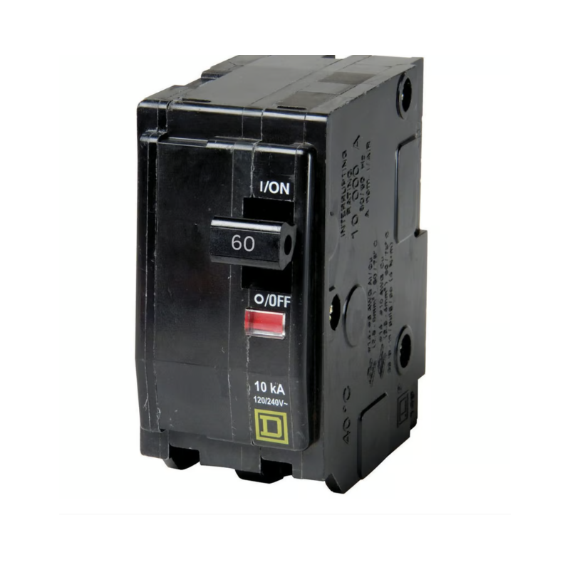 Interruptor Termomagnético Enchufable 2 Polos 60 A Interruptor Termomagnético Enchufable 2 Polos 60 A