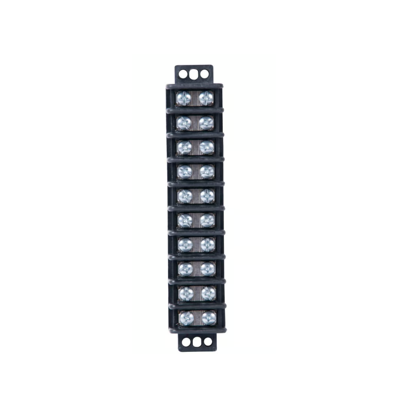 Tablilla terminal 10 Cto. 30A 600V p/cable de 22 a 10 AWG Tablilla terminal 10 Cto. 30A 600V p/cable de 22 a 10 AWG