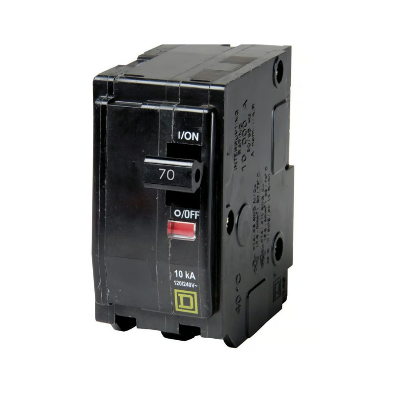 Interruptor Termomagnético Enchufable 2 Polos 70 A Interruptor Termomagnético Enchufable 2 Polos 70 A