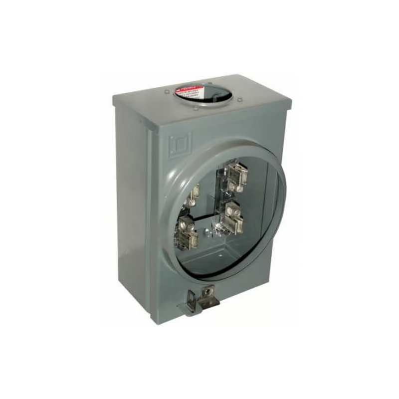 Base p/medidor 4 mordazas 1F 100A Base p/medidor 4 mordazas 1F 100A