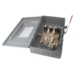 Interruptor de Seguridad 2 X 60 120V-240V 50-60Hz Gris