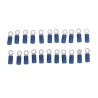 Terminal Ojillo Perno # 8 a 10 calibre 16-14 AWG 22 piezas
