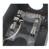 Base p/medidor 5 mordaza 1F/2F 100A