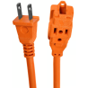 Extensión SJT 2x16 25m naranja