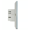 Apagador Simple Inteligente Wifi Blanco 200W por Circuito