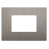 Placa classic metal titanio mate