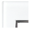 Placa Apagador y Contacto Doble Blanco