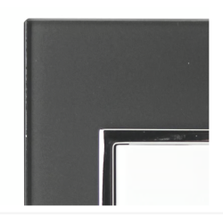 Placa Apagador Triple Humo