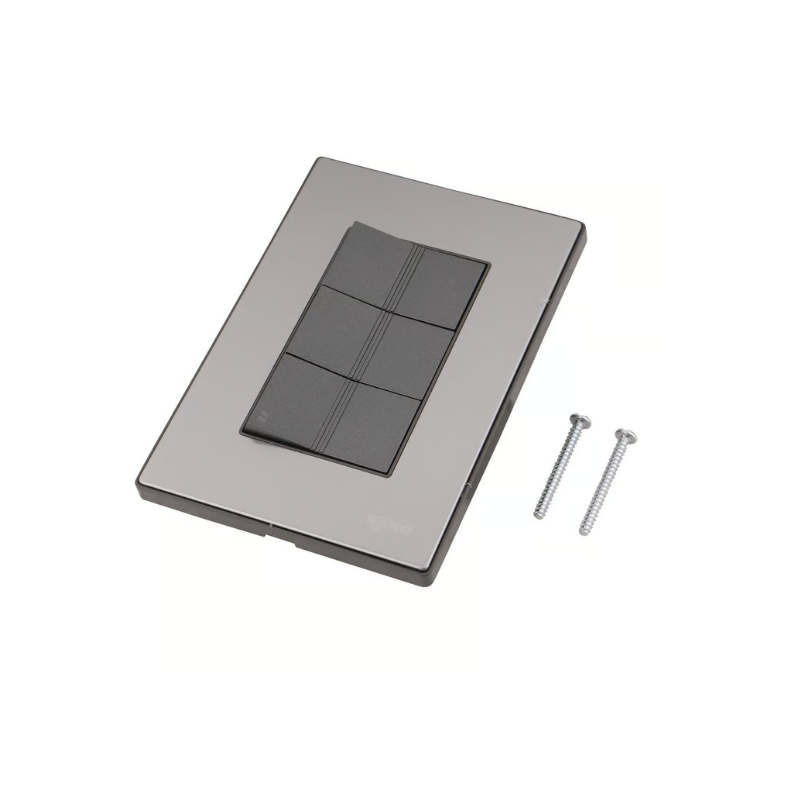 Placa Inox 2 Apag Y 1 Apagador Escalera Placa Inox 2 Apag Y 1 Apagador Escalera