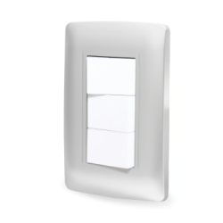 Placa C/3 Apagadores Sen Plata
