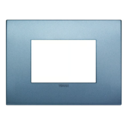 Placa classic tecnopolímero azul mate