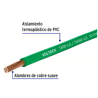 Carrete con 20 m de Cable THHW-LS 12 AWG Verde, Volteck