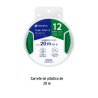 Carrete con 20 m de Cable THHW-LS 12 AWG Verde, Volteck