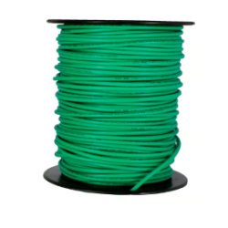 Cable Indiana THHW-LS #10 Verde 100 Metros